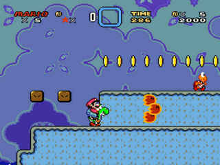 Super Mario World - Cold Mario Edition Screenthot 2